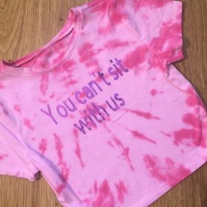 Mean girls crop top